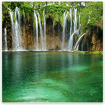 Wasserfall krka, wasserfall, see, national park, kroatien