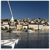 kroatien, adria, losinj, insel, hafen