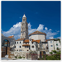 kroatien, adria, split, stadt