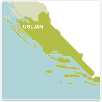Ugljan ugljan, insel, karte, landkarte, map
